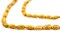 The Bead Chest Vintage Japanese Rice Pearl Beads: 3mm Lustrous Artisan Beads from Japan | Dark Gold | Full Strand